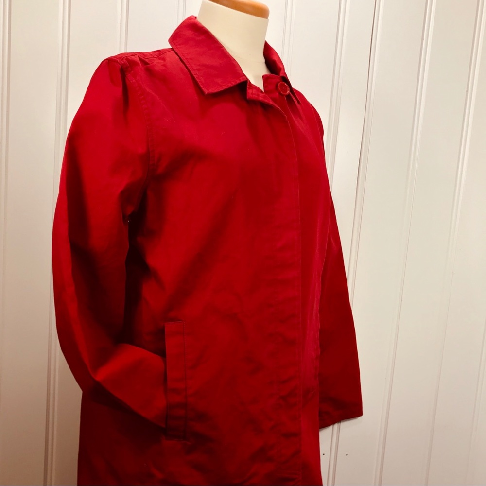 ❣️Old navy cotton overcoat red women’s large - Picture 5 of 7